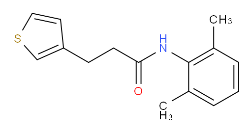 N-(2,6-dimethylphenyl)-3-(thiophen-3-yl)propanamide
