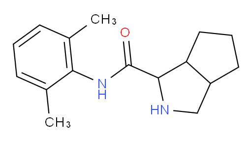 N-(2,6-dimethylphenyl)octahydrocyclopenta[c]pyrrole-1-carboxamide