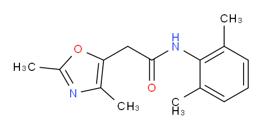 2-(2,4-dimethyloxazol-5-yl)-N-(2,6-dimethylphenyl)acetamide