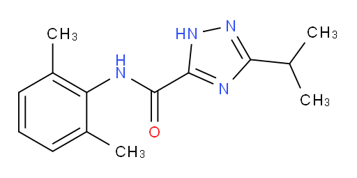 N-(2,6-dimethylphenyl)-3-isopropyl-1H-1,2,4-triazole-5-carboxamide
