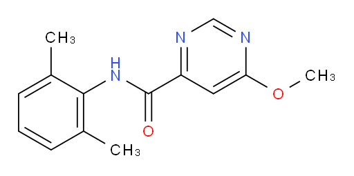 N-(2,6-dimethylphenyl)-6-methoxypyrimidine-4-carboxamide
