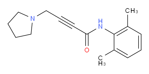 N-(2,6-dimethylphenyl)-4-(pyrrolidin-1-yl)but-2-ynamide