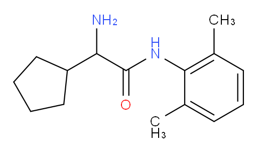 2-amino-2-cyclopentyl-N-(2,6-dimethylphenyl)acetamide