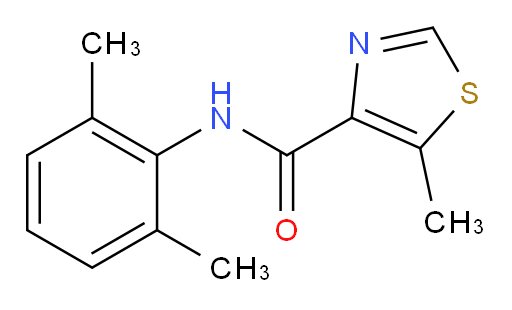 N-(2,6-dimethylphenyl)-5-methylthiazole-4-carboxamide