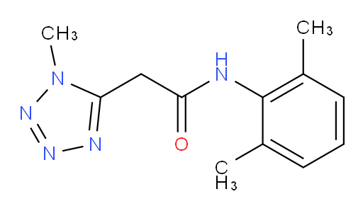 N-(2,6-dimethylphenyl)-2-(1-methyl-1H-tetrazol-5-yl)acetamide