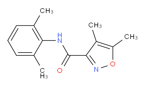N-(2,6-dimethylphenyl)-4,5-dimethylisoxazole-3-carboxamide