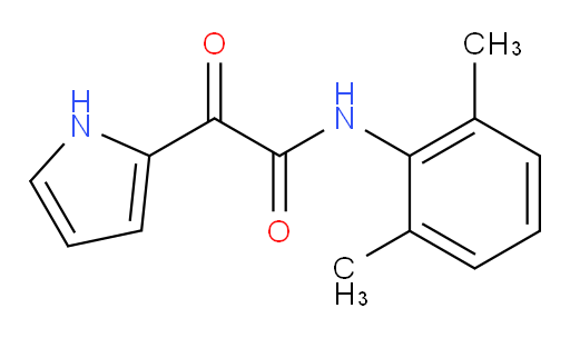 N-(2,6-dimethylphenyl)-2-oxo-2-(1H-pyrrol-2-yl)acetamide