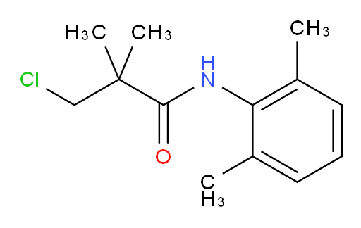 3-chloro-N-(2,6-dimethylphenyl)-2,2-dimethylpropanamide