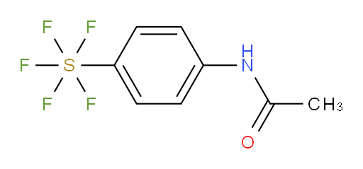 [4-(Acetylamino)phenyl]sulfur pentafluoride