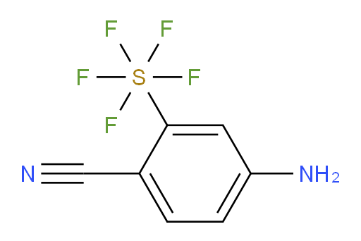 (5-Amino-2-cyanophenyl)sulfur pentafluoride