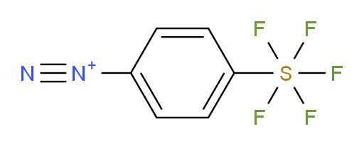 (4-diazoniophenyl)sulfur pentafluoride(1+)