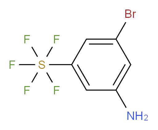 (3-Amino-5-bromophenyl)sulfur pentafluoride