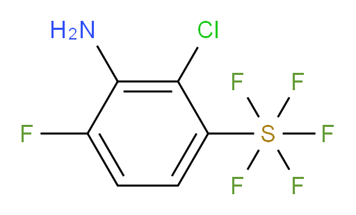 (3-Amino-2-chloro-4-fluorophenyl)sulfur pentafluoride