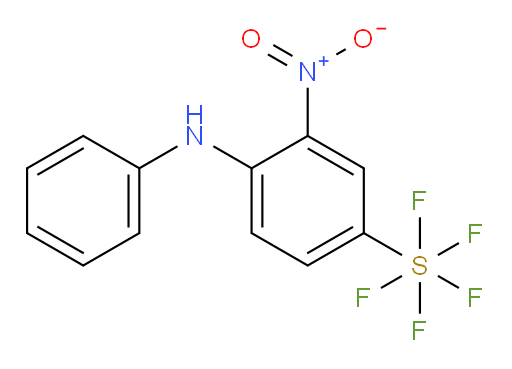 3-nitro-4-(phenylamino)(pentafluoromercapto)benzene