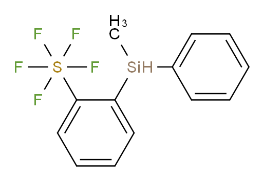 2-(methyl(phenyl)silyl)(pentafluoromercapto)benzene