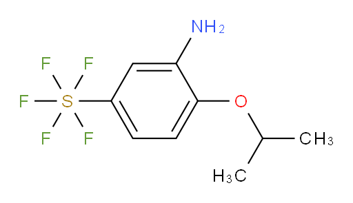 [3-Amino-4-(1-methylethoxy)phenyl]sulfur pentafluoride