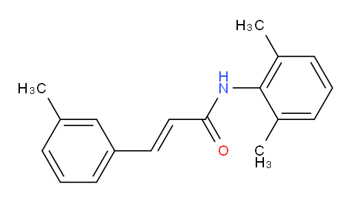 (E)-N-(2,6-dimethylphenyl)-3-(m-tolyl)acrylamide