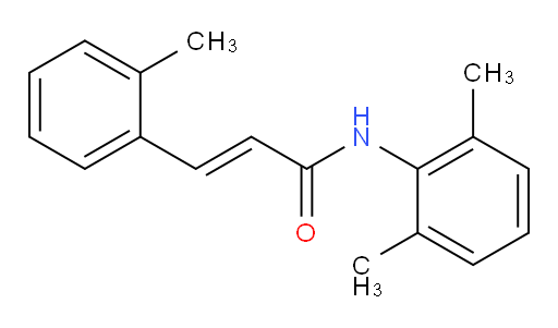 (E)-N-(2,6-dimethylphenyl)-3-(o-tolyl)acrylamide