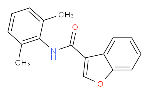 N-(2,6-dimethylphenyl)benzofuran-3-carboxamide