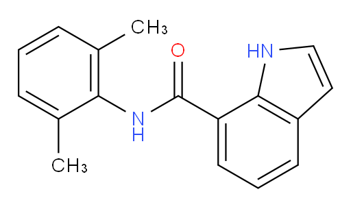 N-(2,6-dimethylphenyl)-1H-indole-7-carboxamide