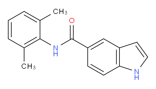 N-(2,6-dimethylphenyl)-1H-indole-5-carboxamide