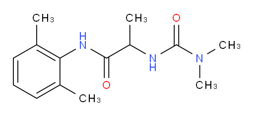 N-(2,6-dimethylphenyl)-2-(3,3-dimethylureido)propanamide
