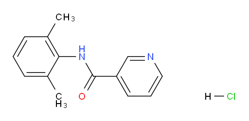 N-(2,6-dimethylphenyl)nicotinamide hydrochloride