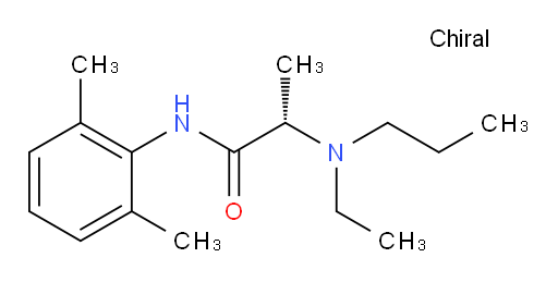 (S)-N-(2,6-dimethylphenyl)-2-(ethyl(propyl)amino)propanamide