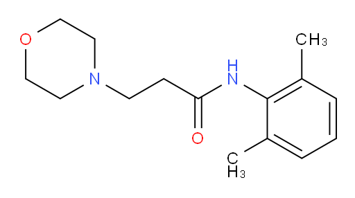 N-(2,6-dimethylphenyl)-3-morpholinopropanamide