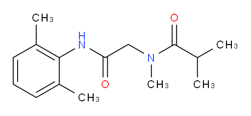 N-(2-((2,6-dimethylphenyl)amino)-2-oxoethyl)-N-methylisobutyramide