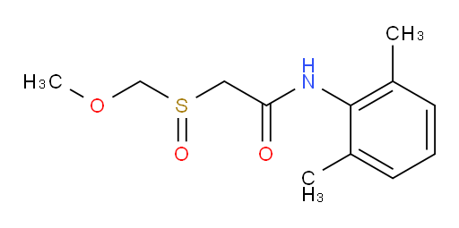 N-(2,6-dimethylphenyl)-2-((methoxymethyl)sulfinyl)acetamide
