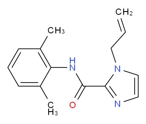 1-allyl-N-(2,6-dimethylphenyl)-1H-imidazole-2-carboxamide