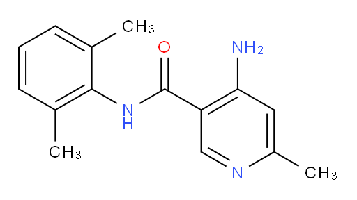 4-amino-N-(2,6-dimethylphenyl)-6-methylnicotinamide