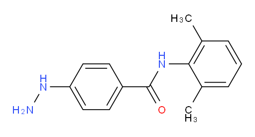 N-(2,6-dimethylphenyl)-4-hydrazinylbenzamide