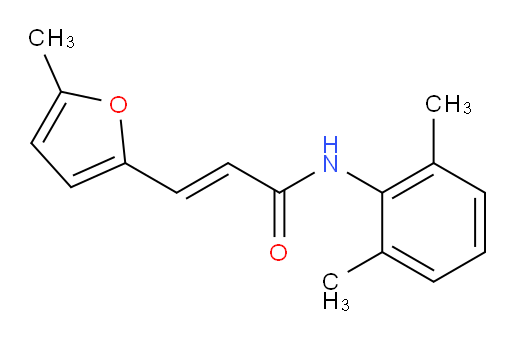 (E)-N-(2,6-dimethylphenyl)-3-(5-methylfuran-2-yl)acrylamide