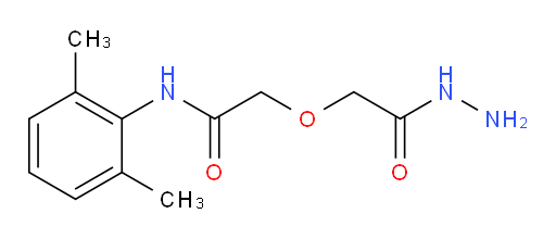 N-(2,6-dimethylphenyl)-2-(2-hydrazinyl-2-oxoethoxy)acetamide