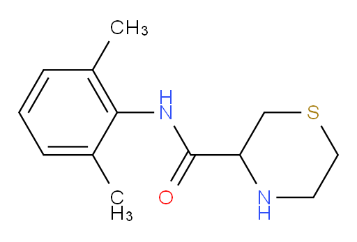 N-(2,6-dimethylphenyl)thiomorpholine-3-carboxamide