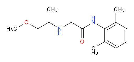 N-(2,6-dimethylphenyl)-2-((1-methoxypropan-2-yl)amino)acetamide