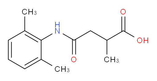4-((2,6-dimethylphenyl)amino)-2-methyl-4-oxobutanoic acid