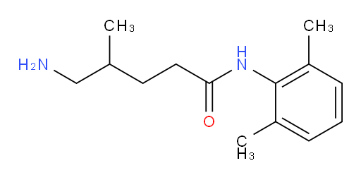 5-amino-N-(2,6-dimethylphenyl)-4-methylpentanamide