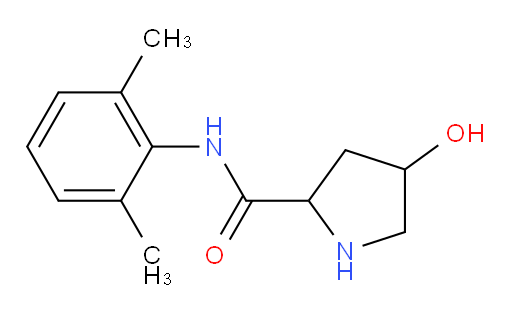 N-(2,6-dimethylphenyl)-4-hydroxypyrrolidine-2-carboxamide