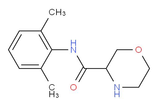 N-(2,6-dimethylphenyl)morpholine-3-carboxamide