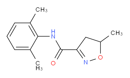 N-(2,6-dimethylphenyl)-5-methyl-4,5-dihydroisoxazole-3-carboxamide