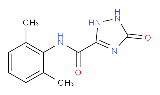 N-(2,6-dimethylphenyl)-5-oxo-2,5-dihydro-1H-1,2,4-triazole-3-carboxamide