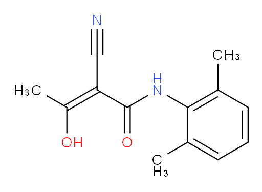 (Z)-2-cyano-N-(2,6-dimethylphenyl)-3-hydroxybut-2-enamide