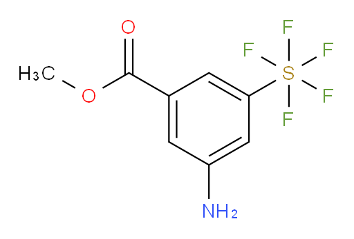 [3-amino-5-(methoxycarbonyl)phenyl]sulfur pentafluoride