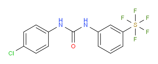 [m-[3-(p-chlorophenyl)ureido]phenyl]sulfur pentafluoride