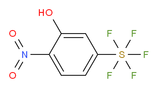 (3-hydroxy-4-nitrophenyl)sulfur pentafluoride