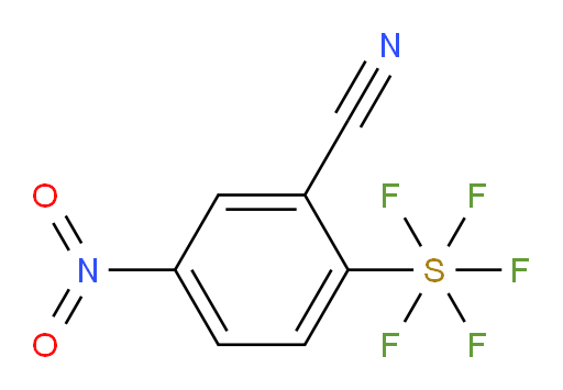 2-(pentafluoromercapto)-5-nitrobenzonitrile