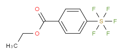 [4-(Ethoxycarbonyl)phenyl]sulfur pentafluoride